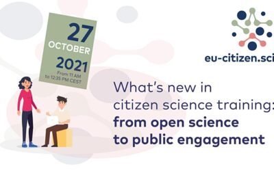 Discover what’s new in citizen science training on 27 October