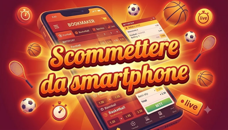 smartphone con le app dei migliori siti scommesse